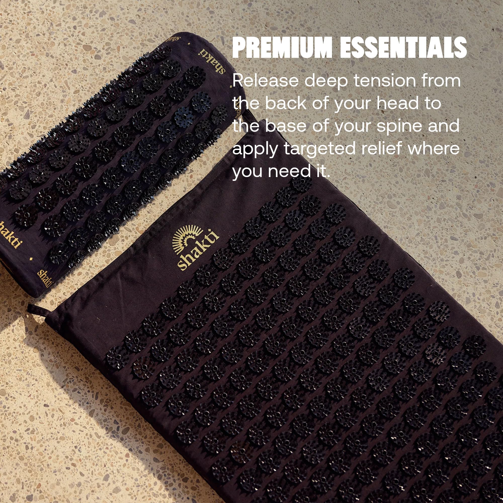 Amazon | Shakti Acupressure Neck Pillow (Level 2, Shakti Black